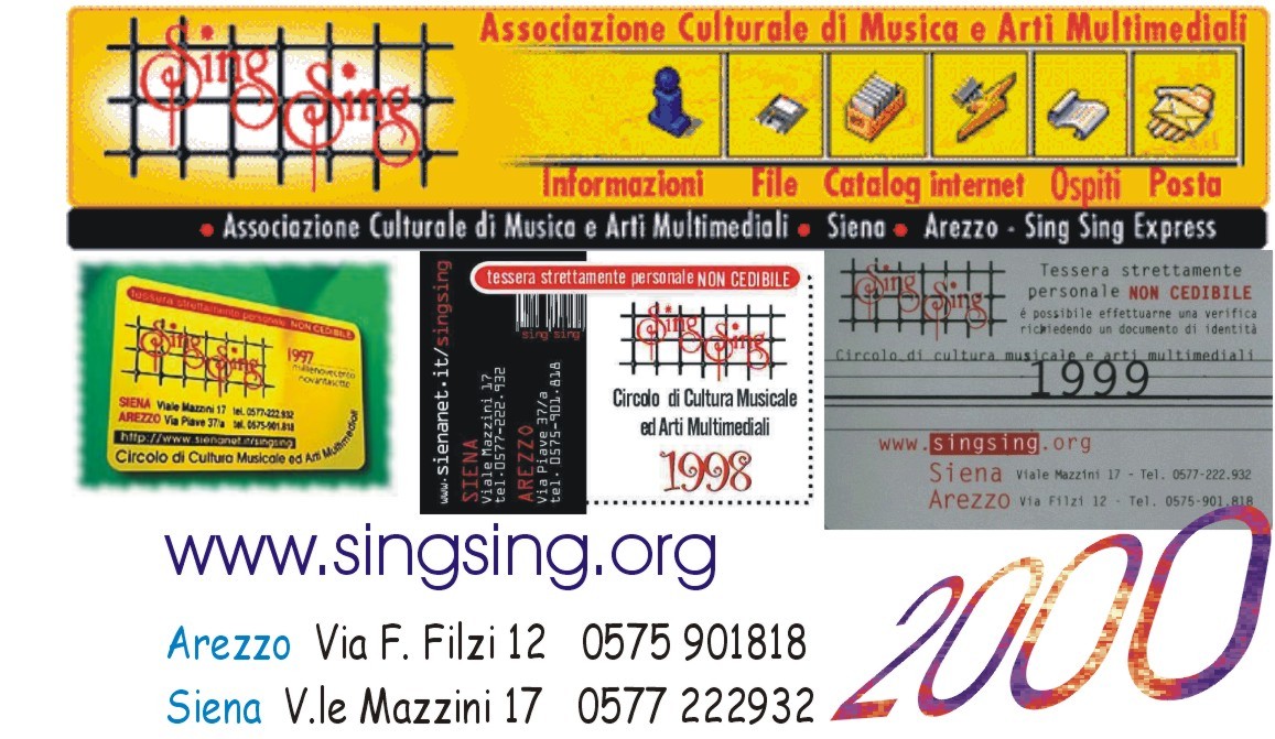 Sono aperte le iscrizioni al 2002 !!