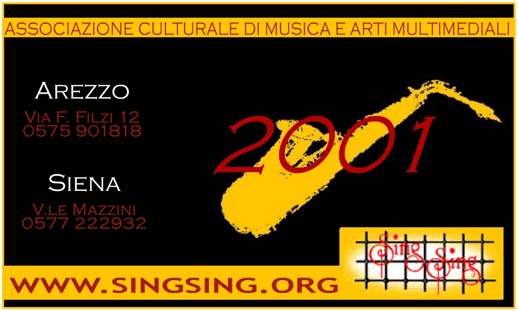 Sono aperte le iscrizioni al 2002 !!